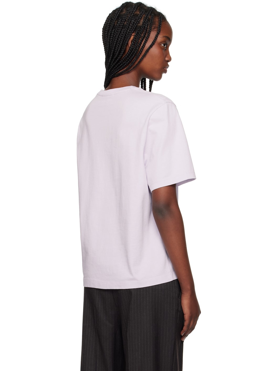 Purple '' Handwriting Comfort T-shirt - 3