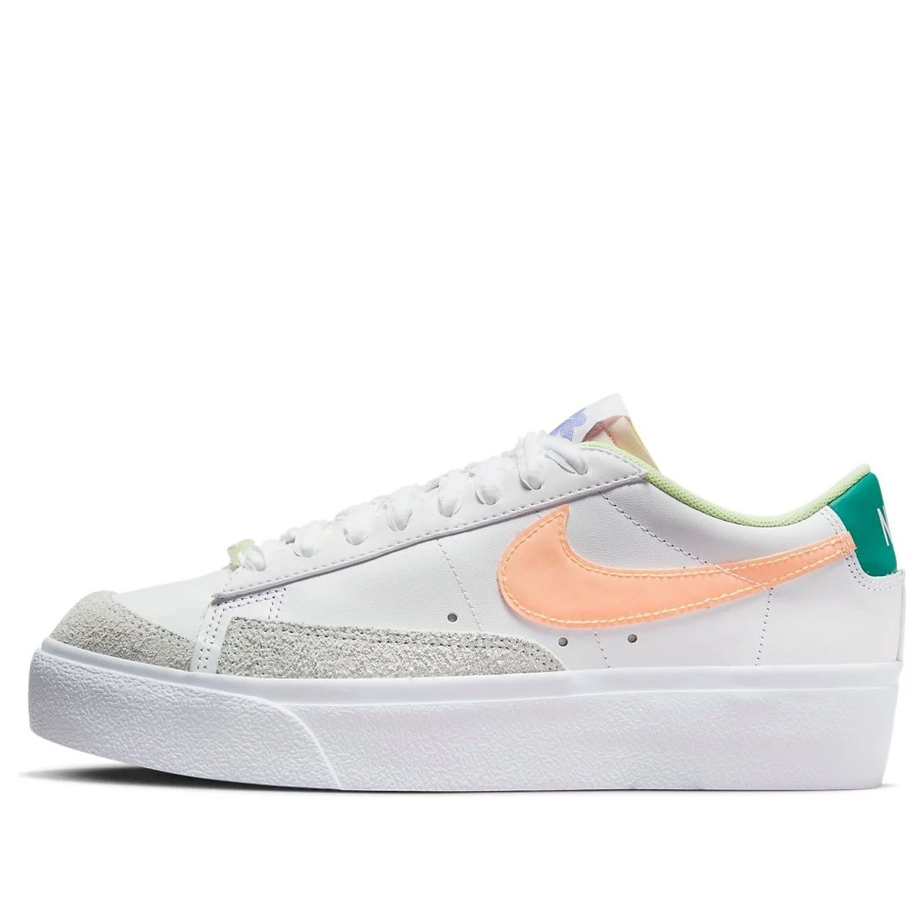 (WMNS) Nike Blazer Low Platform 'Mismatch' DX3719-100 - 1