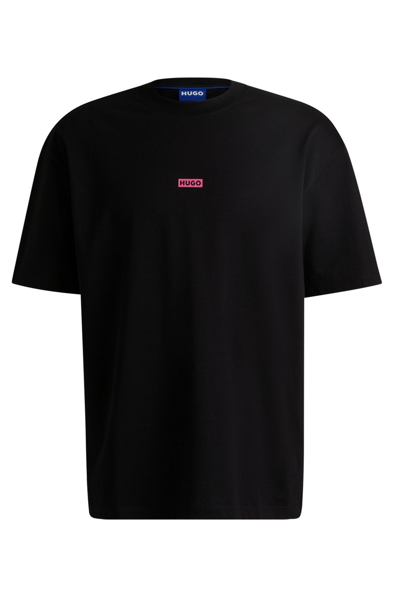 COTTON-JERSEY T-SHIRT WITH NEW-SEASON LOGO STORY - 1