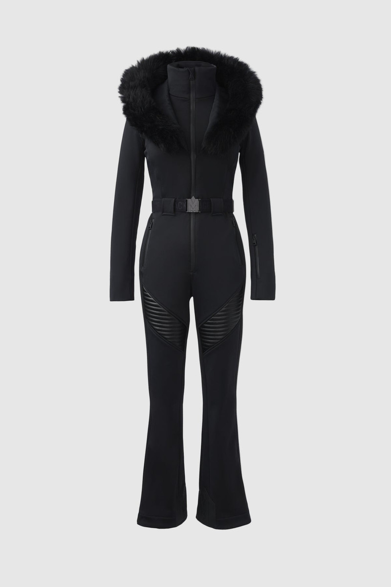 ELLE-SH Agile-360 down ski suit with removable hood - 1