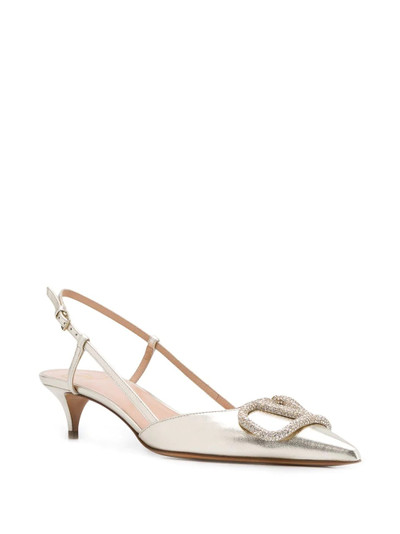 Valentino VLOGO 50mm  slingback pumps outlook