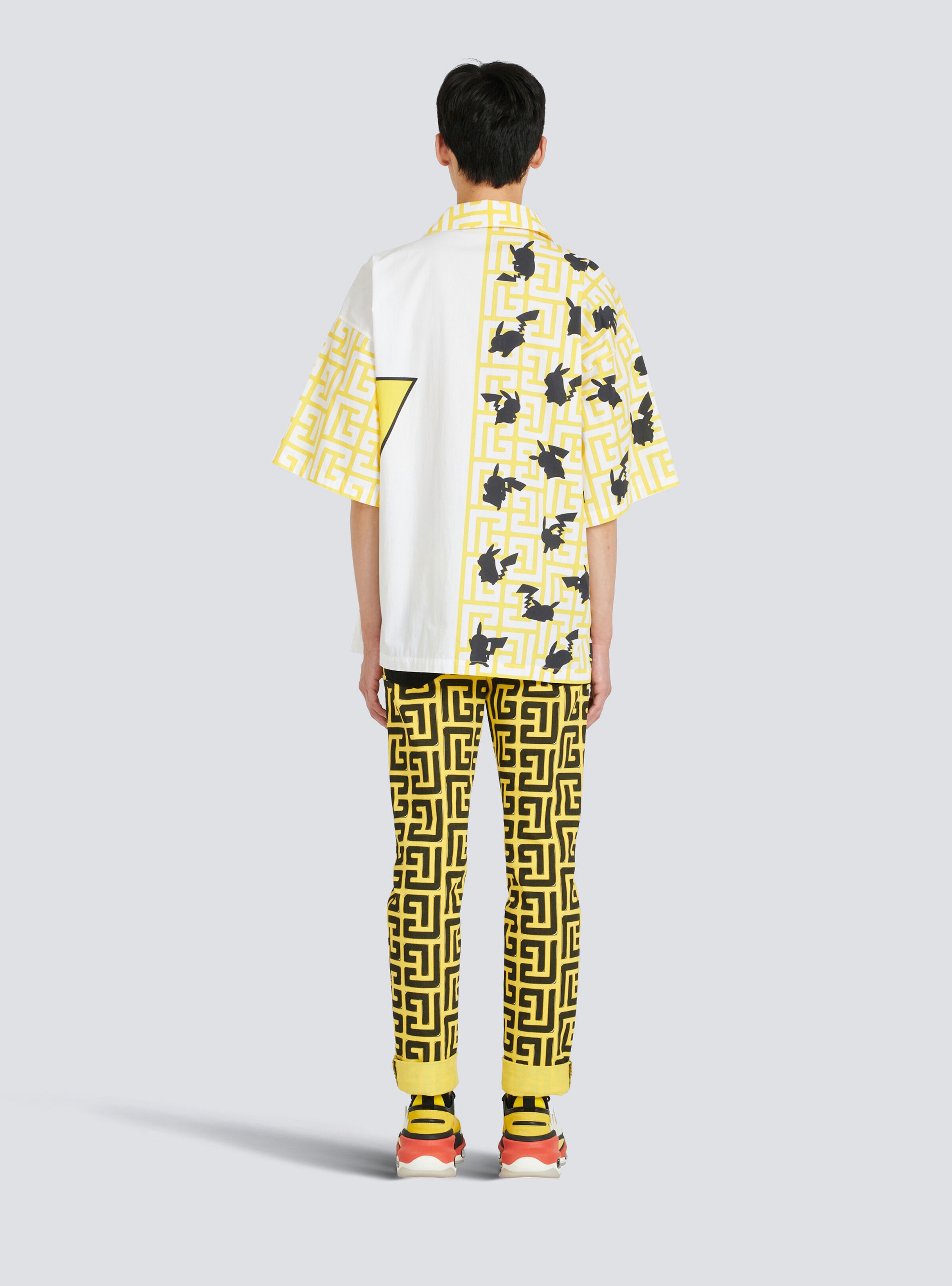 Unisex - Oversized Pokémon print shirt - 4