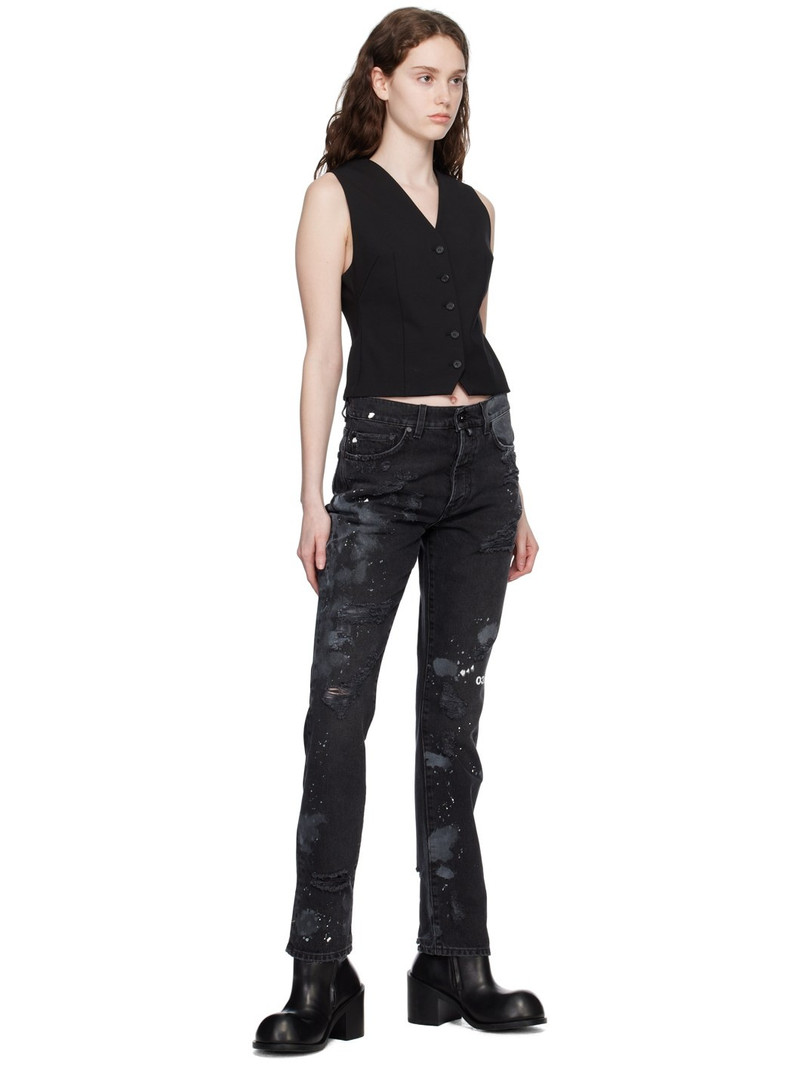 032c Black Double Shift Jeans outlook