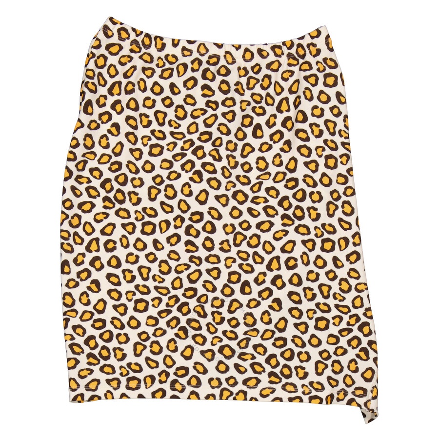 Rabanne Asymmetric Leopard Print Skirt - 2