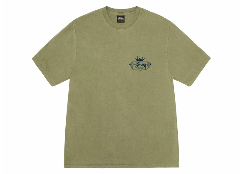 Stüssy Stussy Built To Last Pigment Dyed Tee Olive outlook