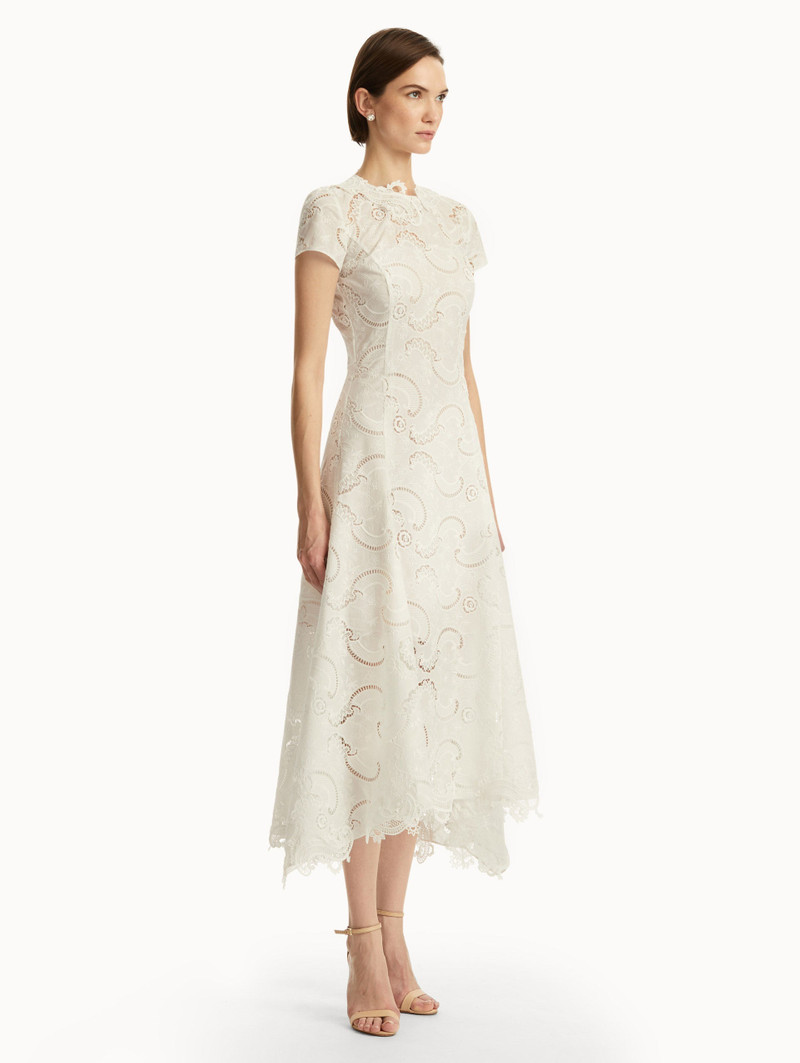 SCROLL GUIPURE DRESS 4