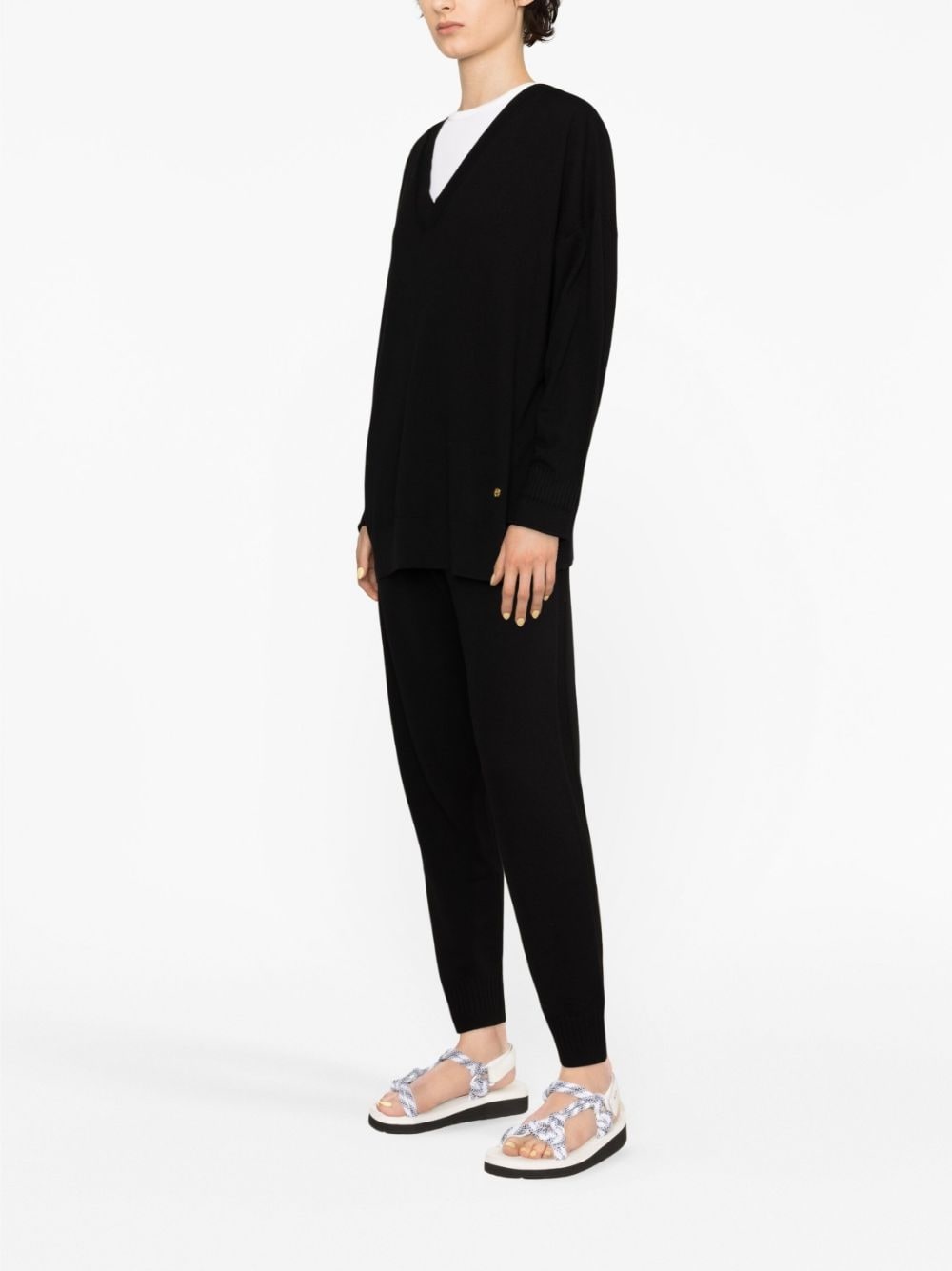 Stella Iconics fine-knit trousers - 3