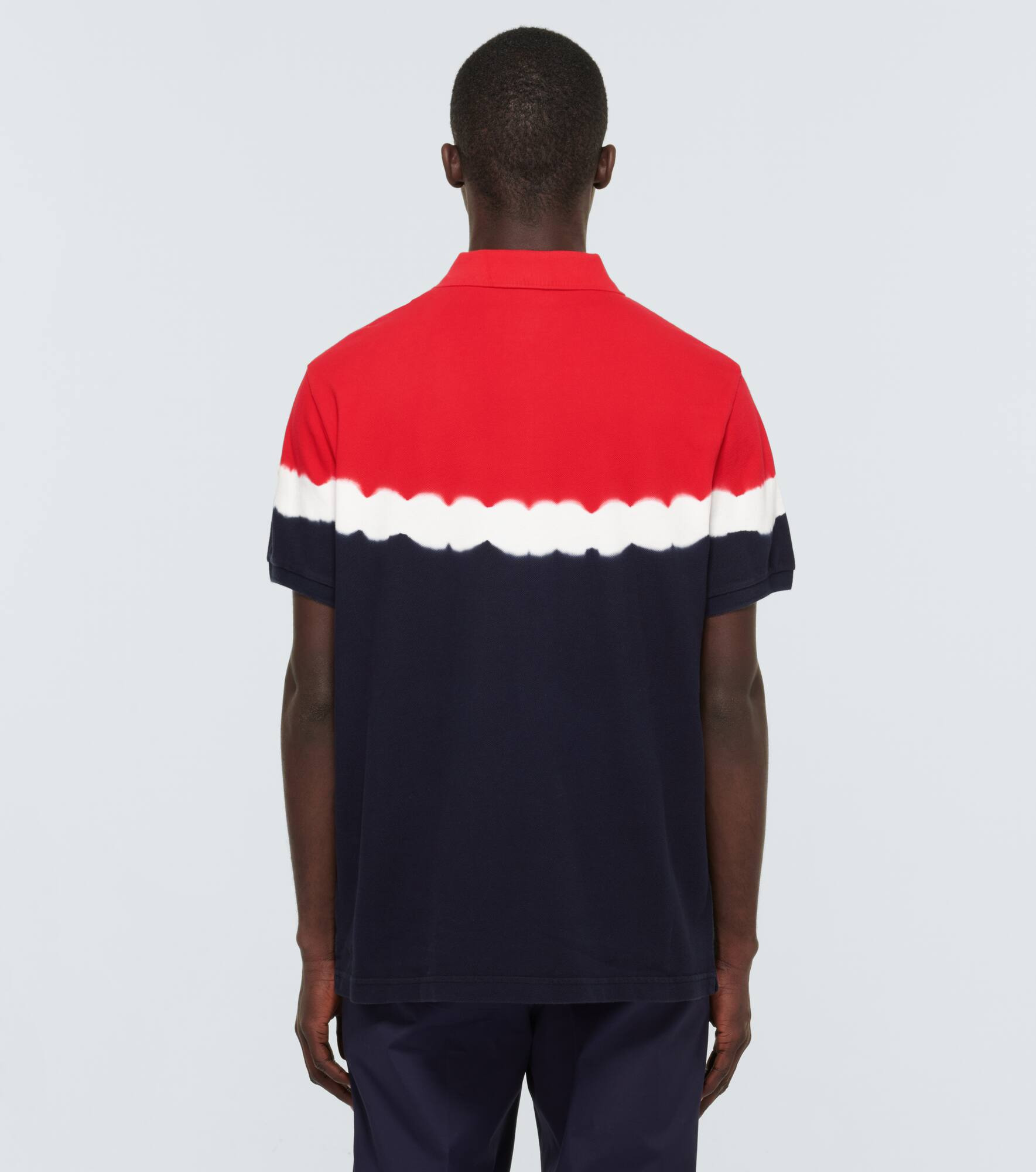 Tie-dye polo shirt - 4