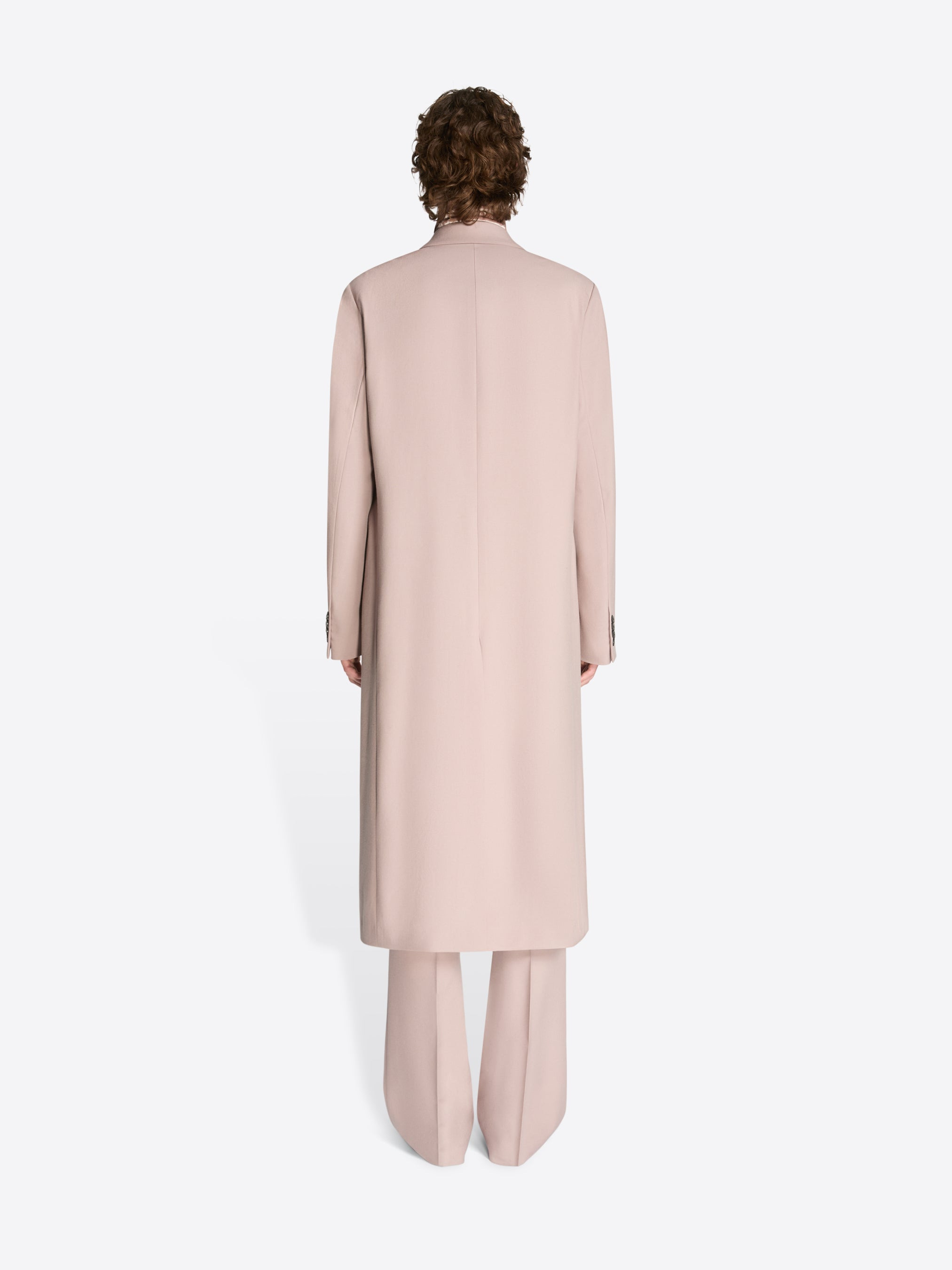 TAILORED WOOL COAT - 4
