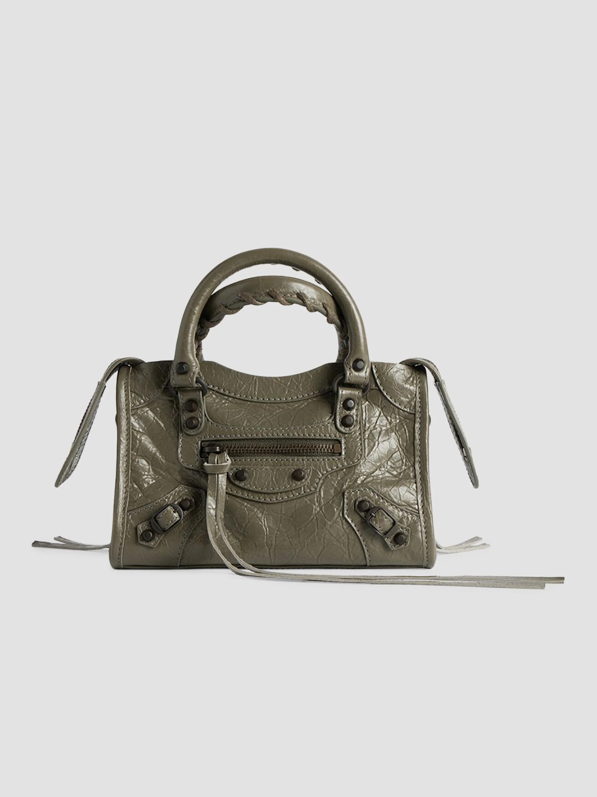 Women's Le City Top Handle Bag - Army Green - 1