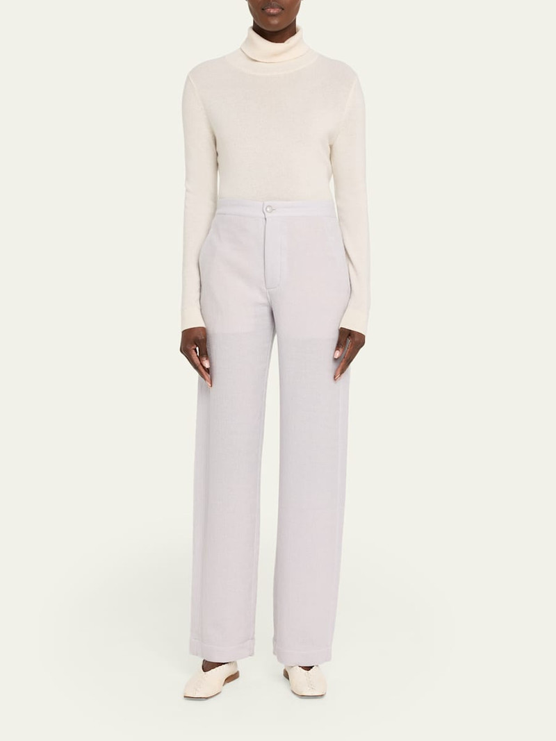 God’s True Cashmere Affirmations Cashmere Straight-Leg Pants outlook