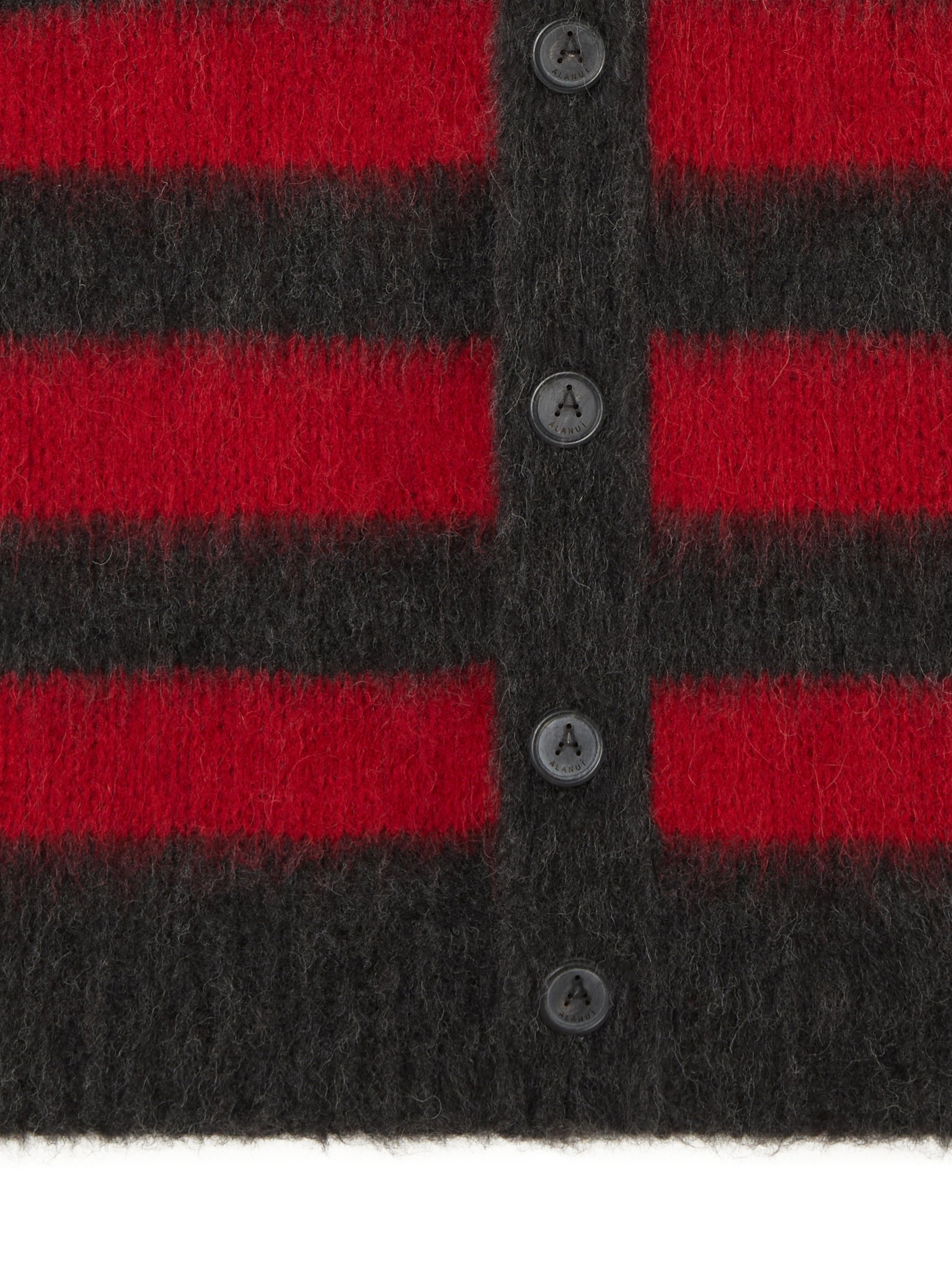 Grunge Stripes Cardigan - 7