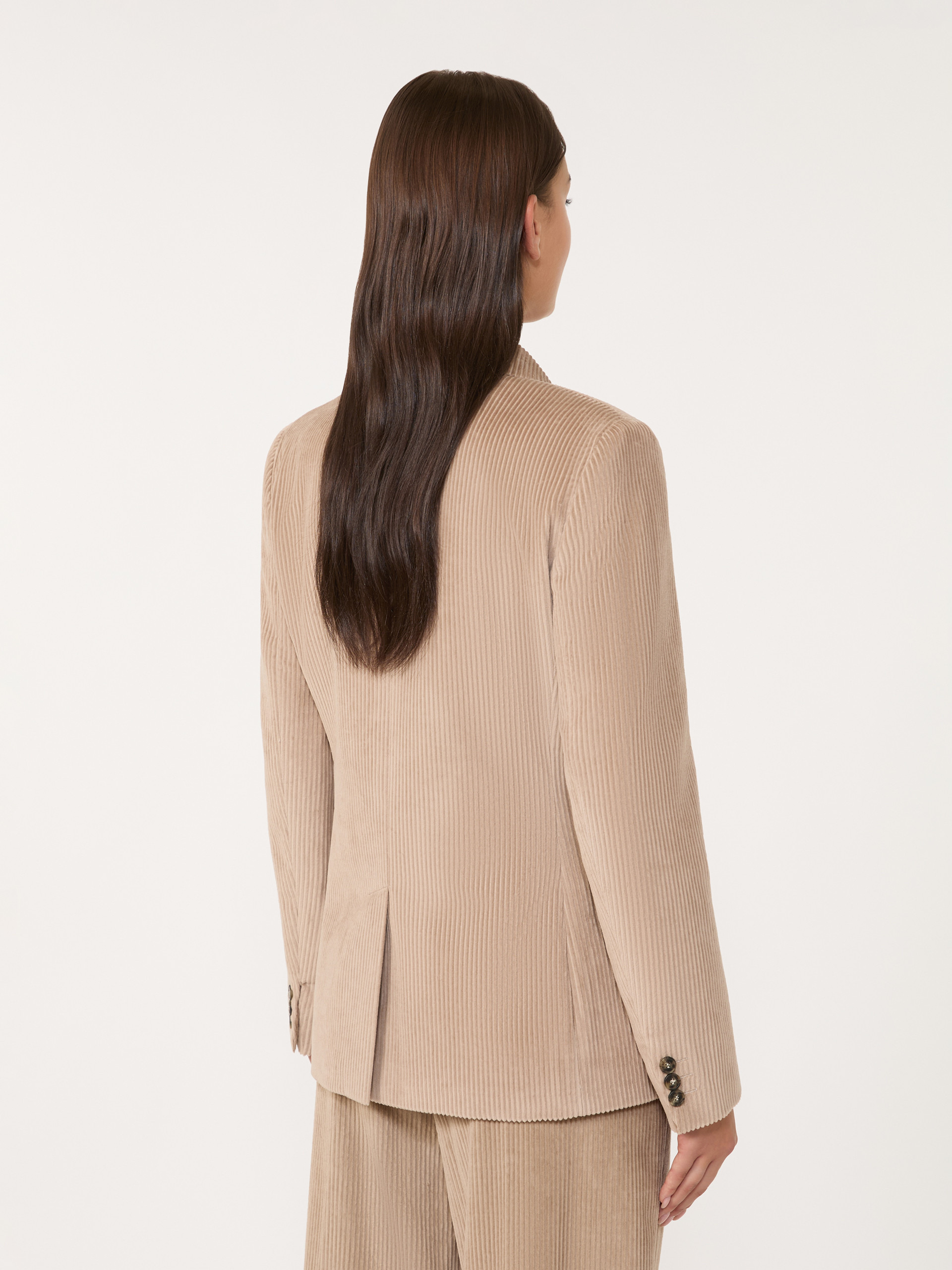 KATANGA Double-breasted velvet blazer - 4