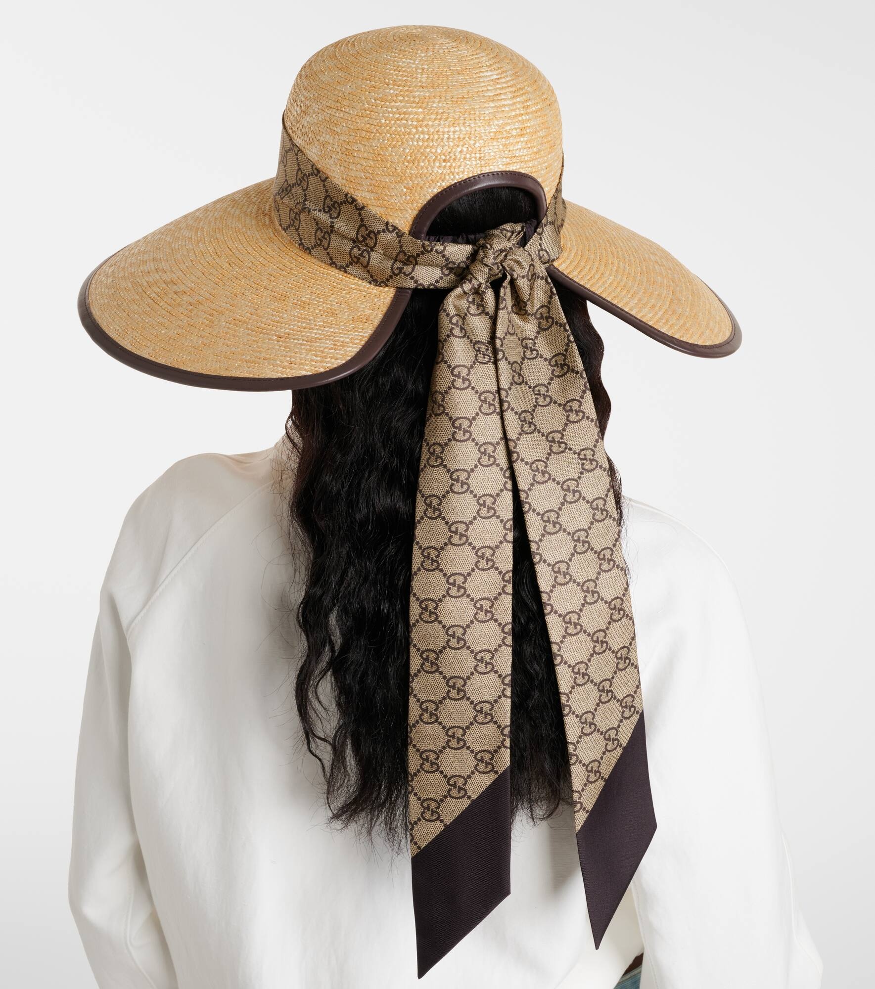 GG raffia sunhat - 5