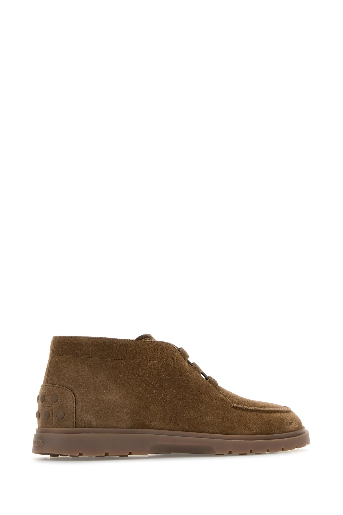 Mud suede lace-up shoes - 3