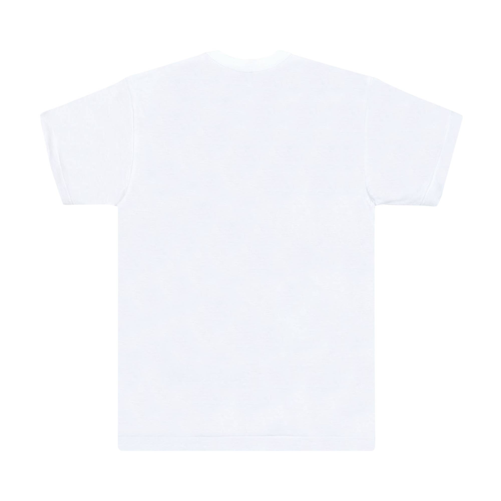 Comme des Garçons Short-Sleeve Play T-Shirt With Red Heart 'White' - 2