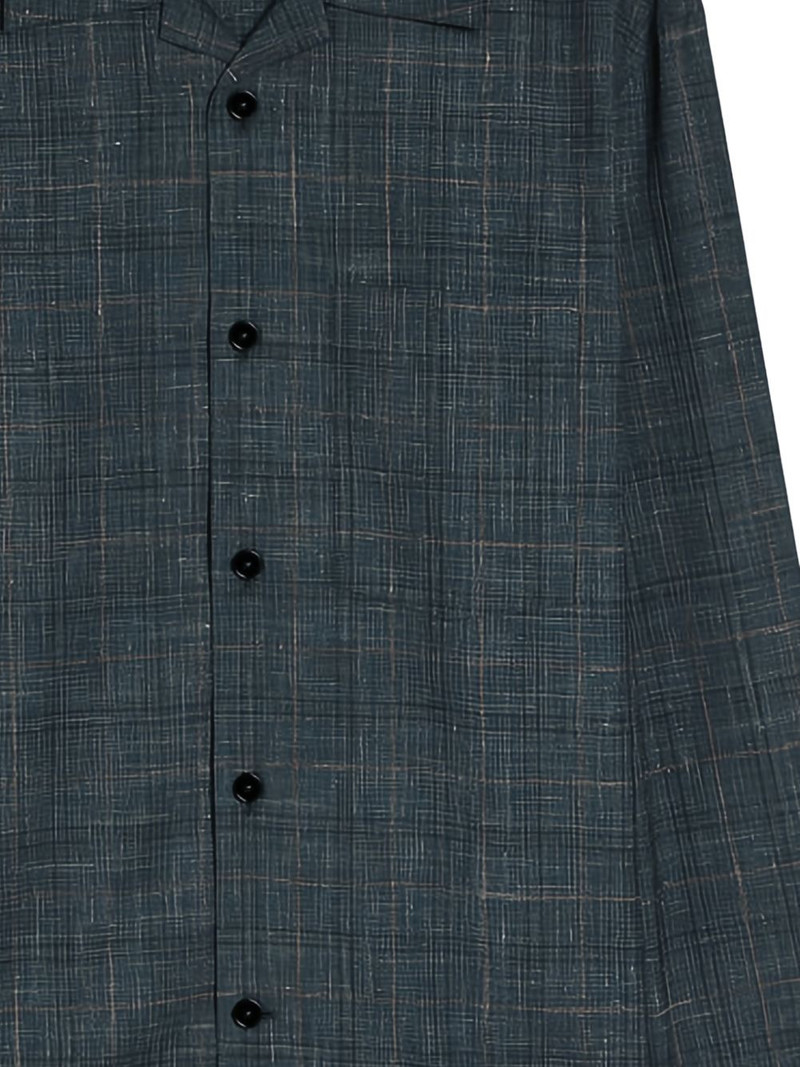 Jil Sander checked-pattern shirt outlook