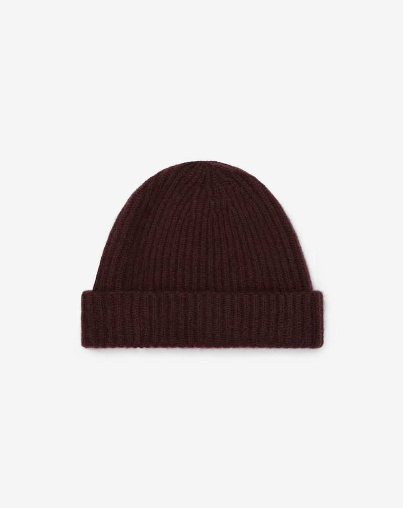 CORNELIANI Burgundy Sublime Cashmere beanie outlook