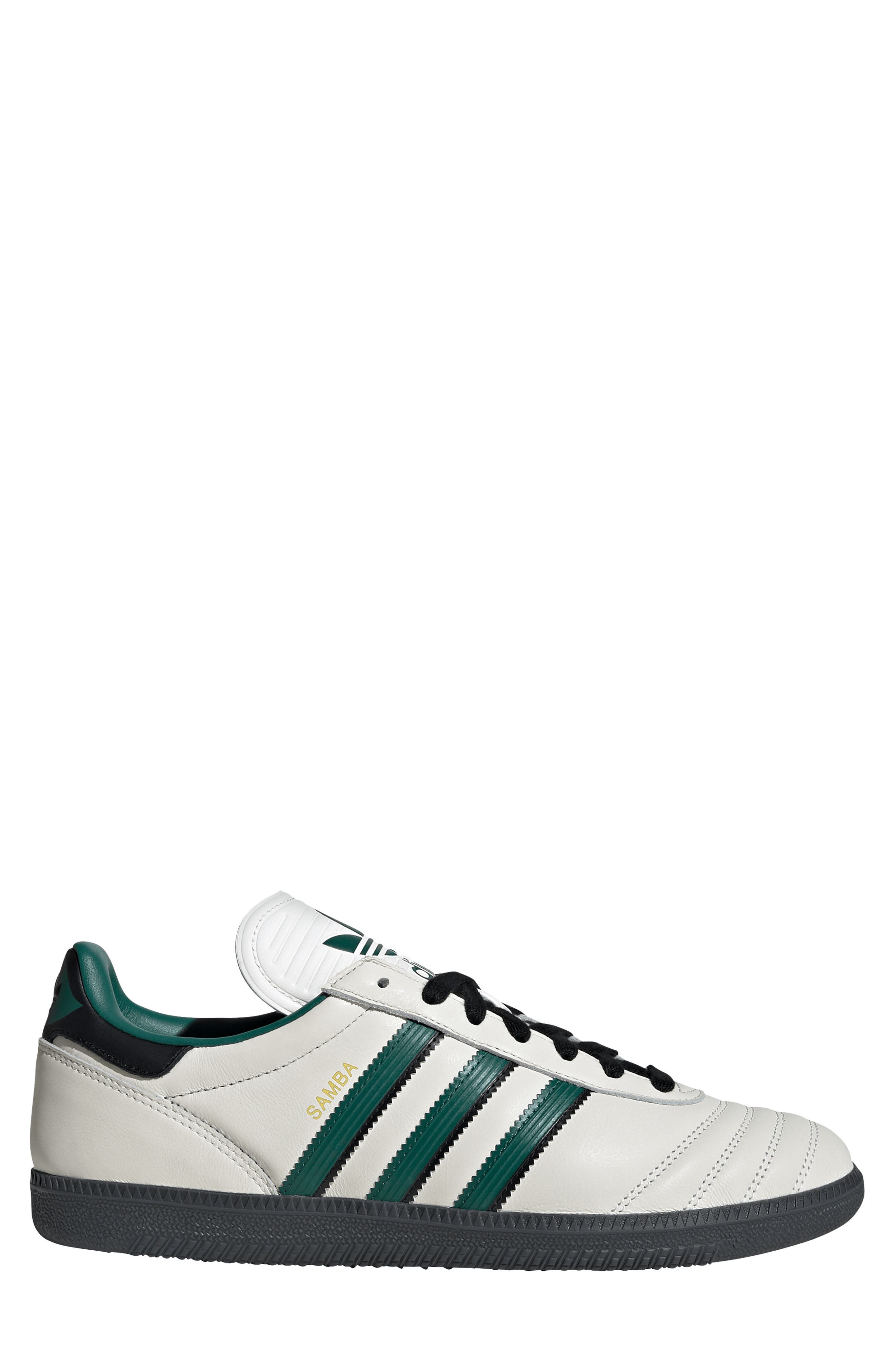 adidas Gender Inclusive Samba 62 Sneaker in White/Green/Carbon at Nordstrom - 3