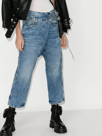 R13 Staley crossover jeans outlook