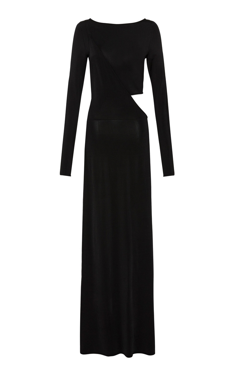 Cutout Maxi Dress black - 1