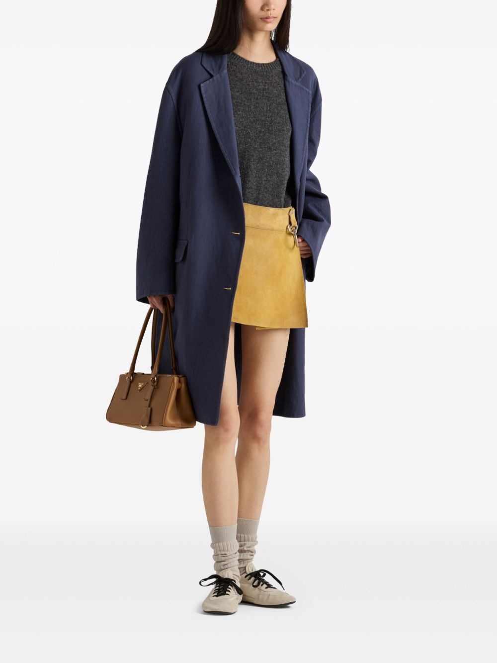 suede miniskirt - 2