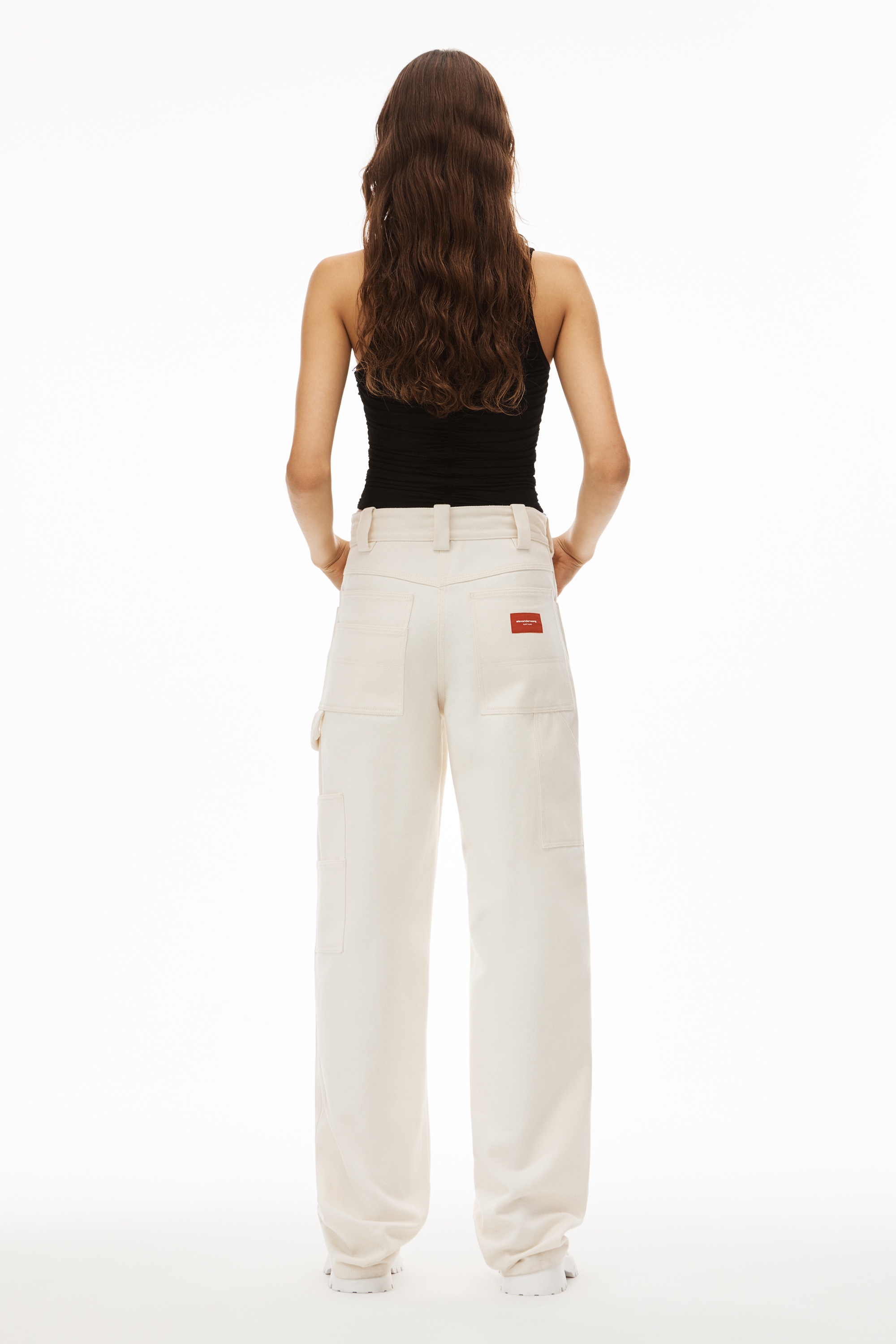 CARPENTER PANT IN RAW DENIM - 5