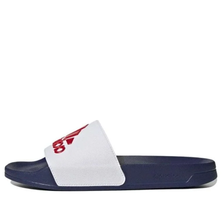 adidas Adilette Shower Slide 'White Victory Blue' HQ6885 - 1