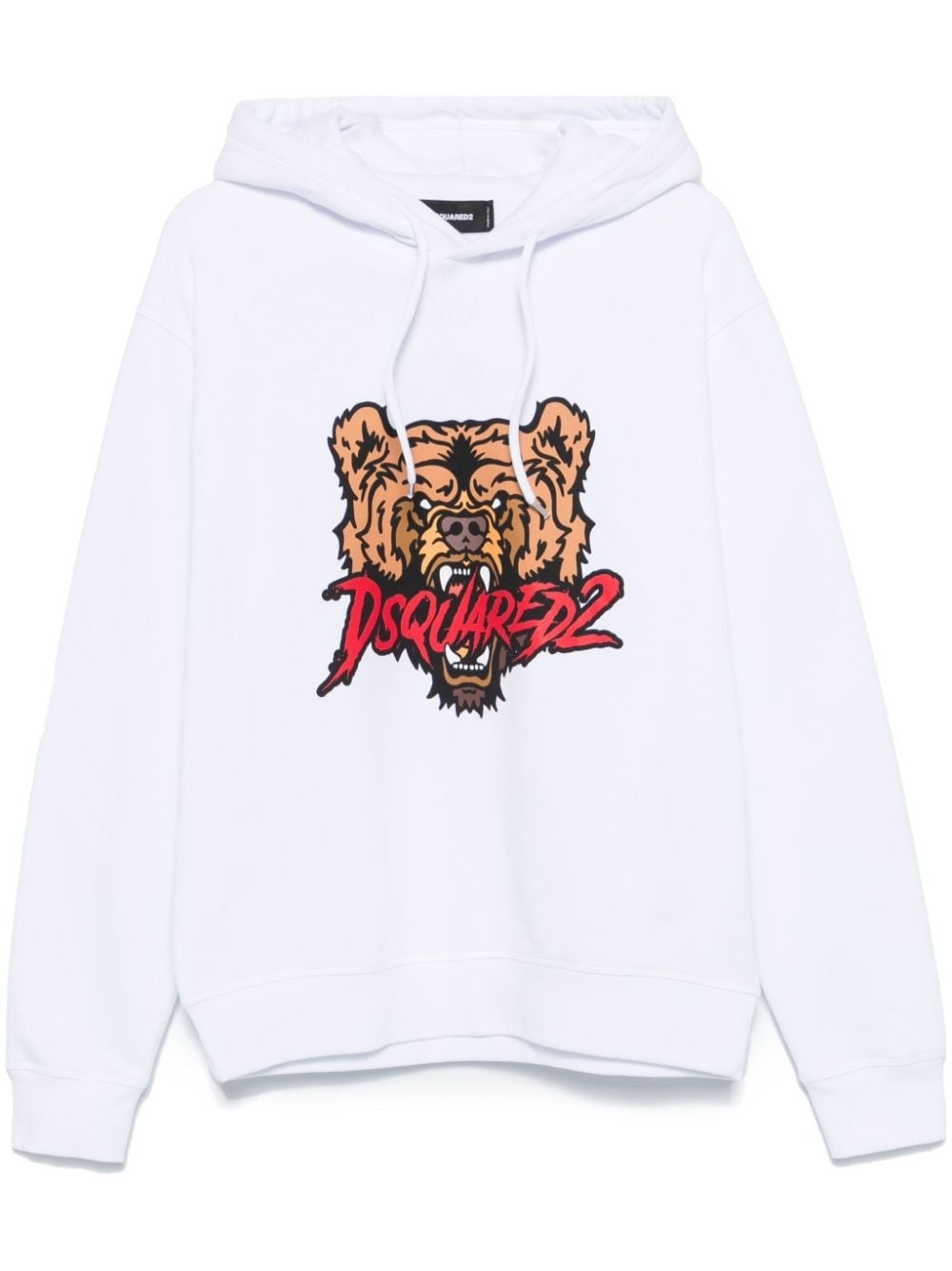 Bear-logo Cool Fit hoodie - 1