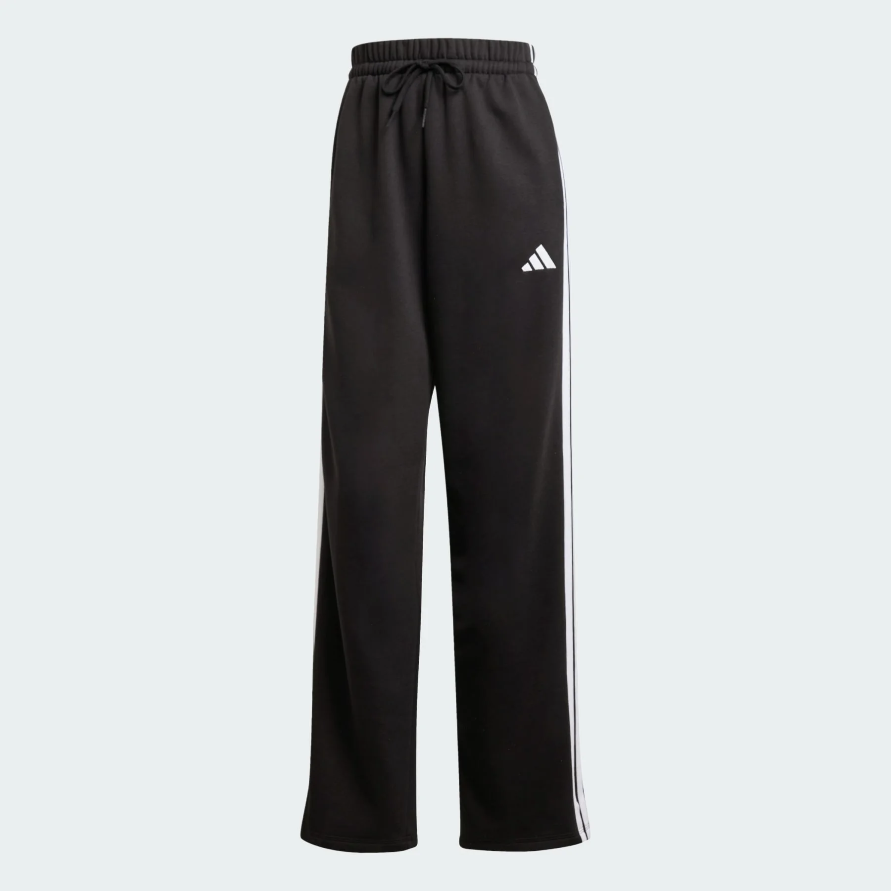 Essentials 3-Stripes Open-Hem French Terry Pants - 1