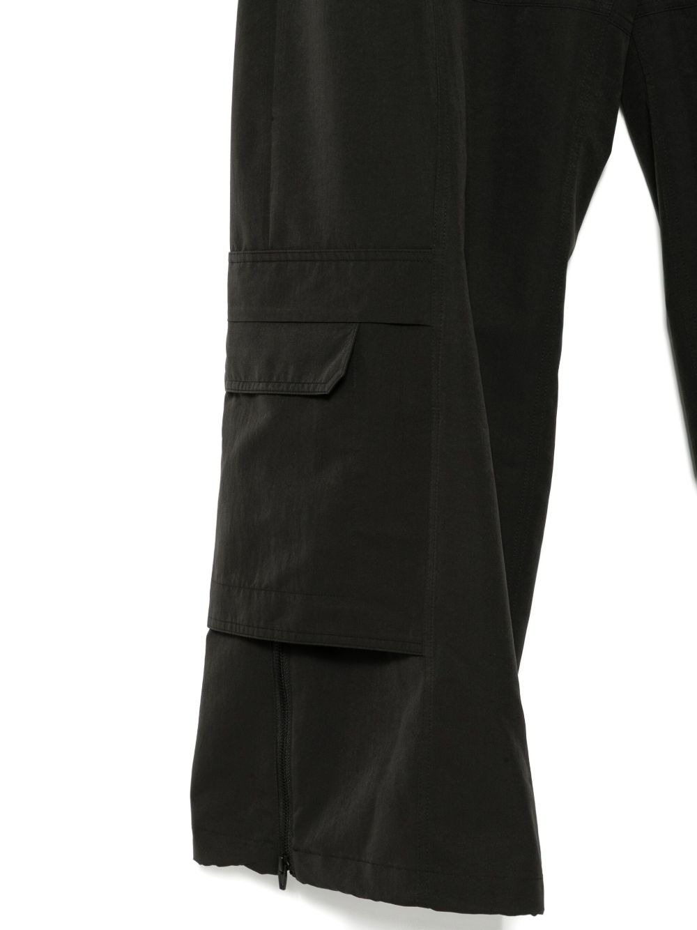 wide-leg cargo pants - 3