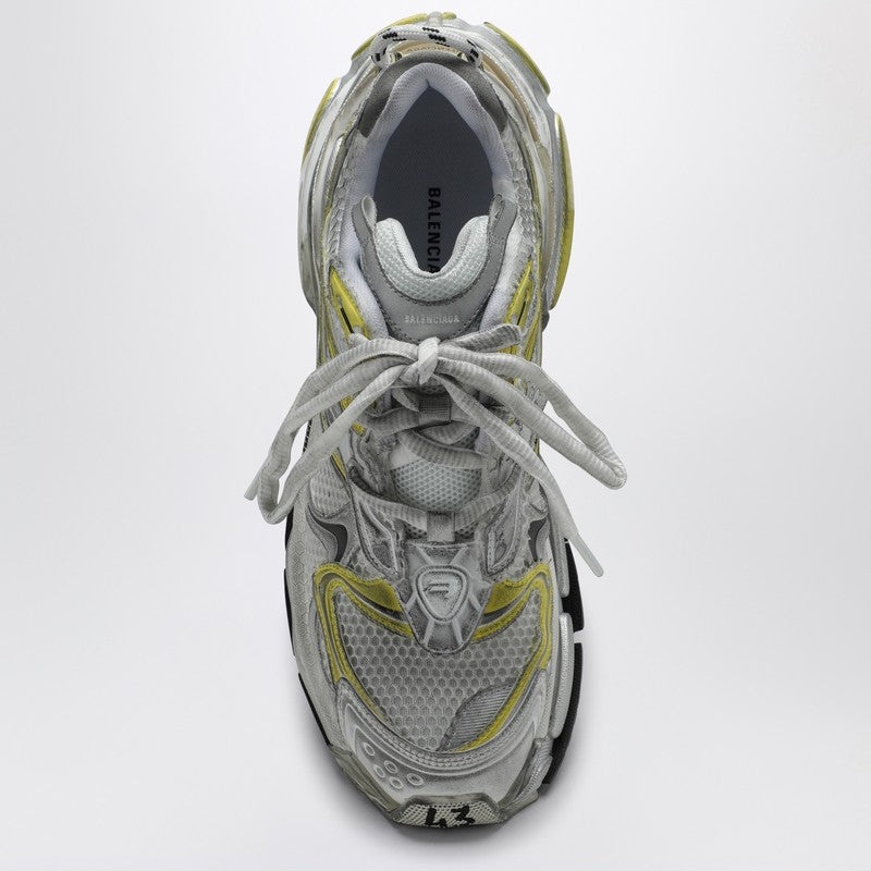 Balenciaga Runner 2.0 White/Yellow/Black Sneaker Men - 3