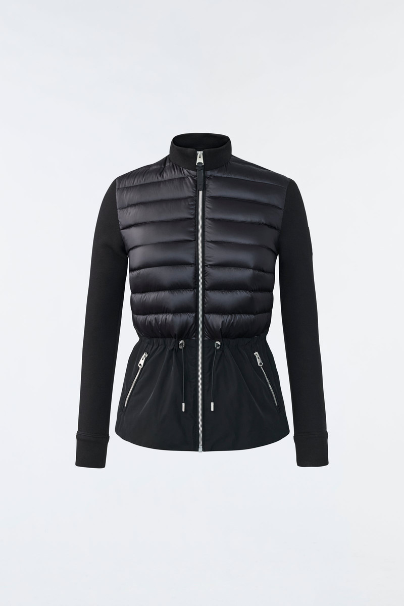 JOYCE Hybrid jacket with peplum 1