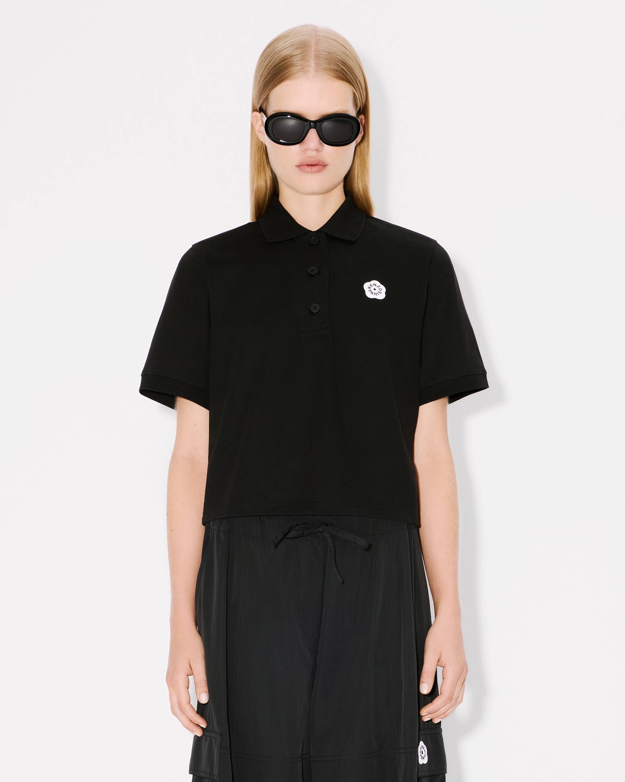 'Boke Flower 2.0' embroidered polo in cotton - 3