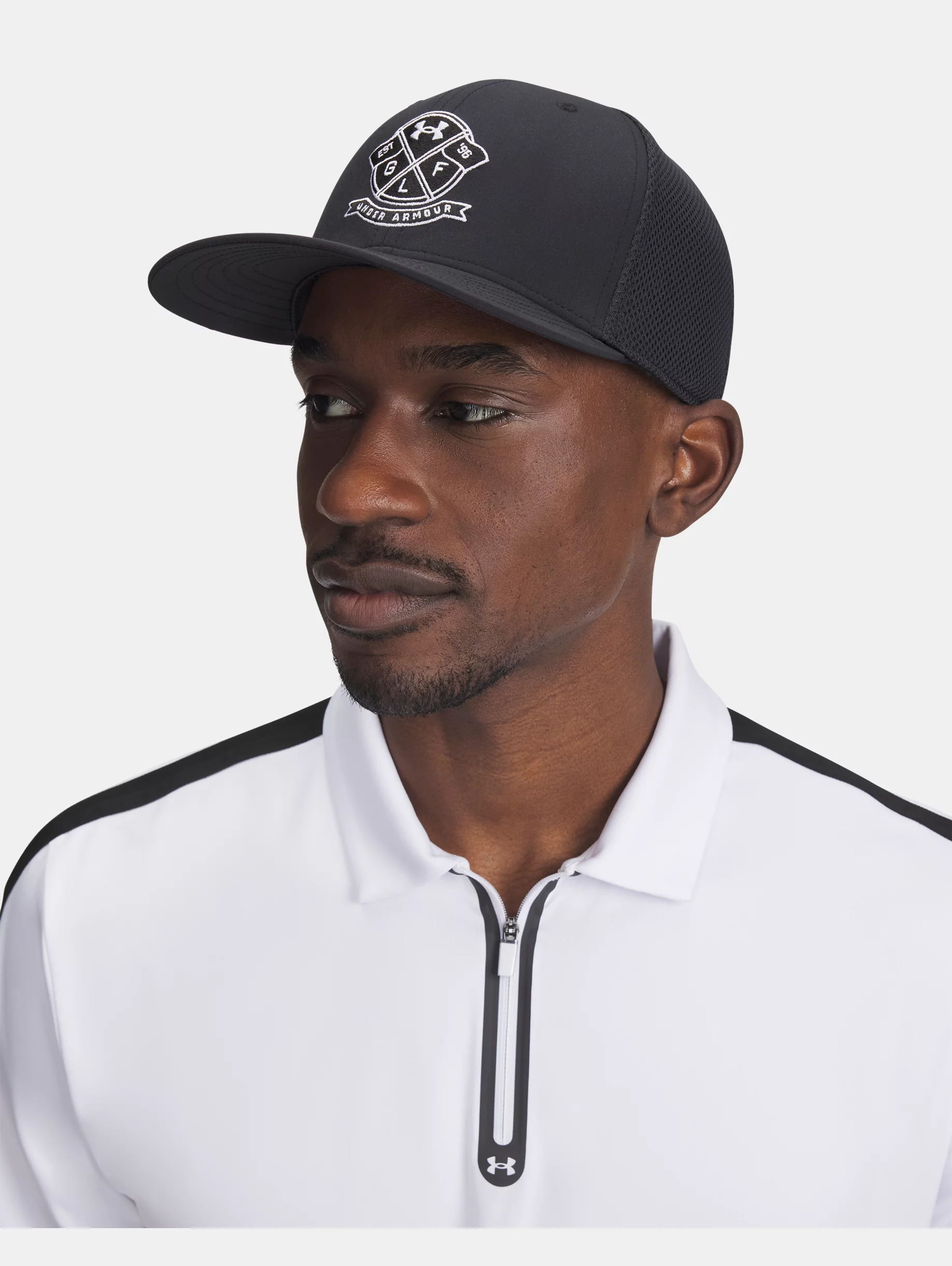 Men's UA Iso-Chill Drive Low Stretch Fit Cap - 3
