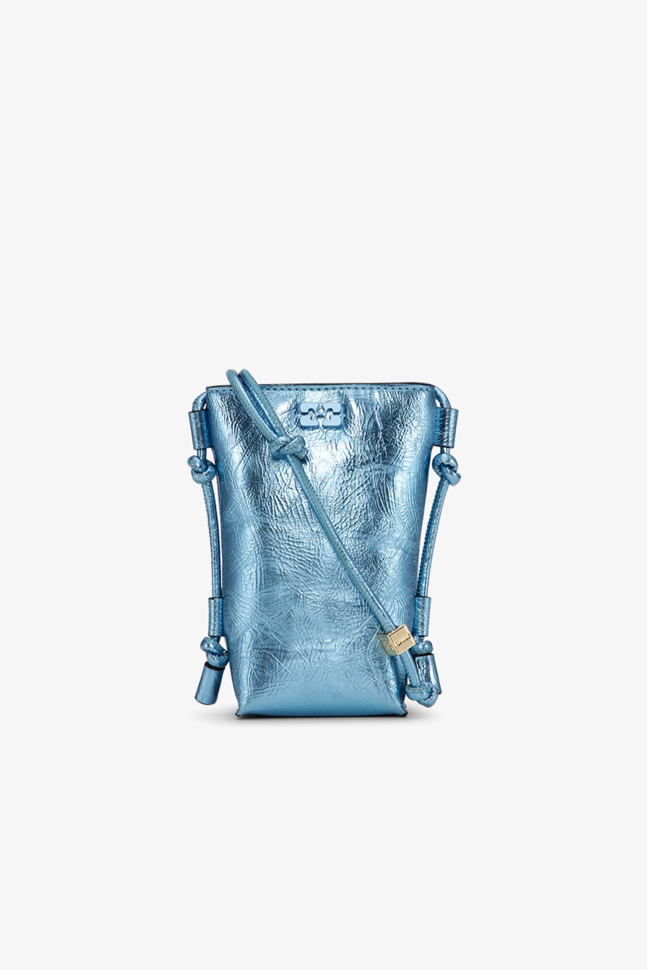 BLUE METALLIC BOU CROSSBODY - 1