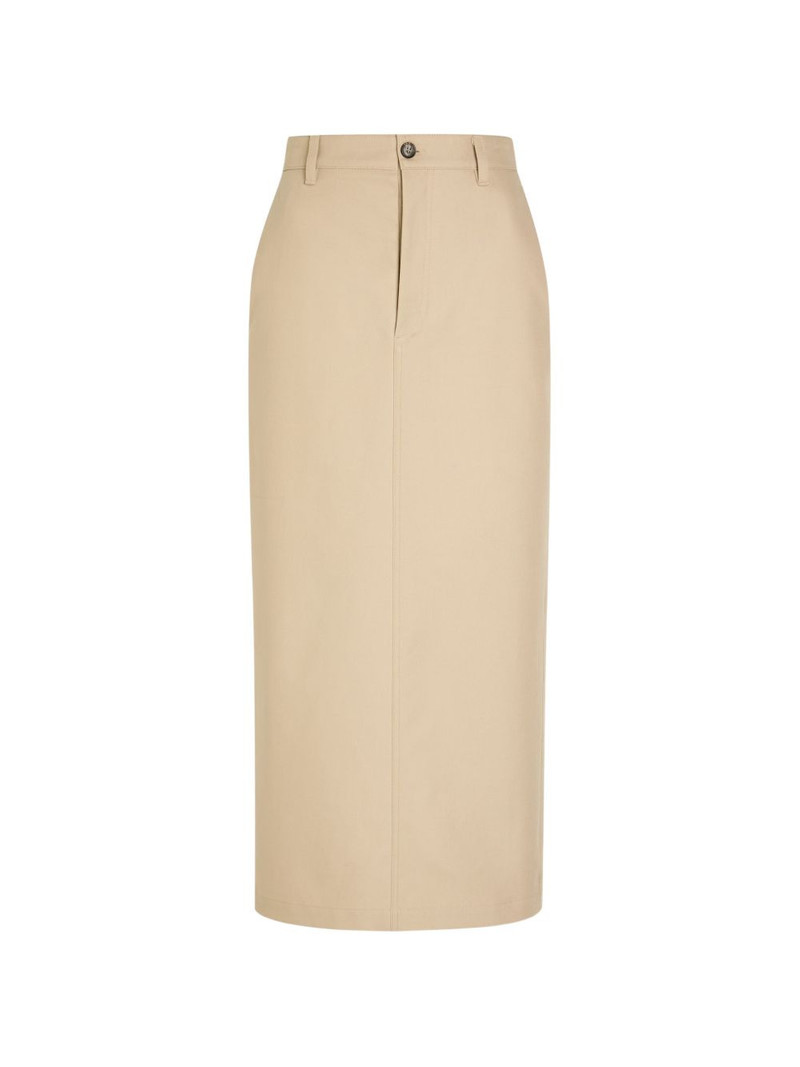 button midi skirt 1