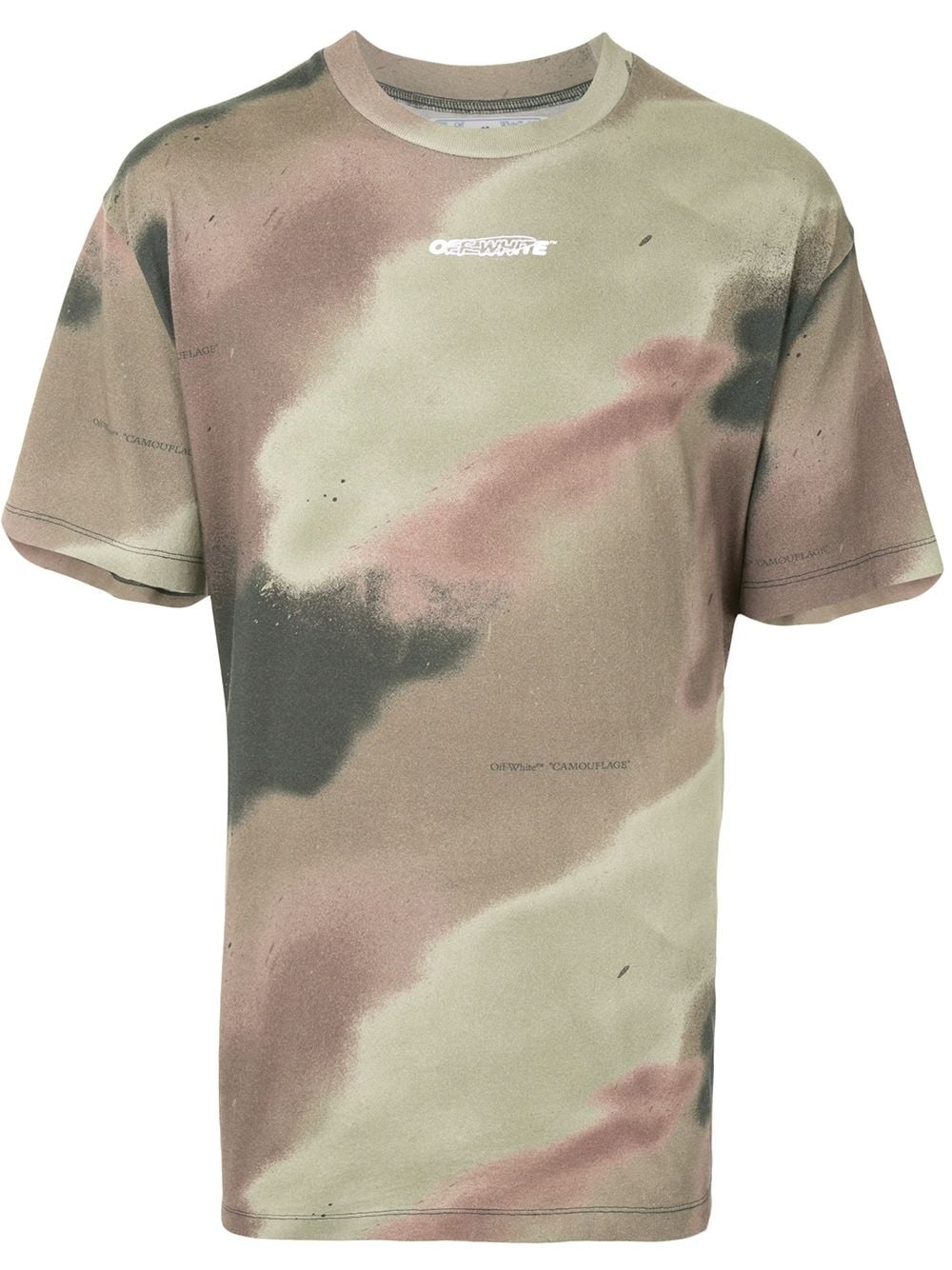  camouflage-print cotton T-shirt  - 1