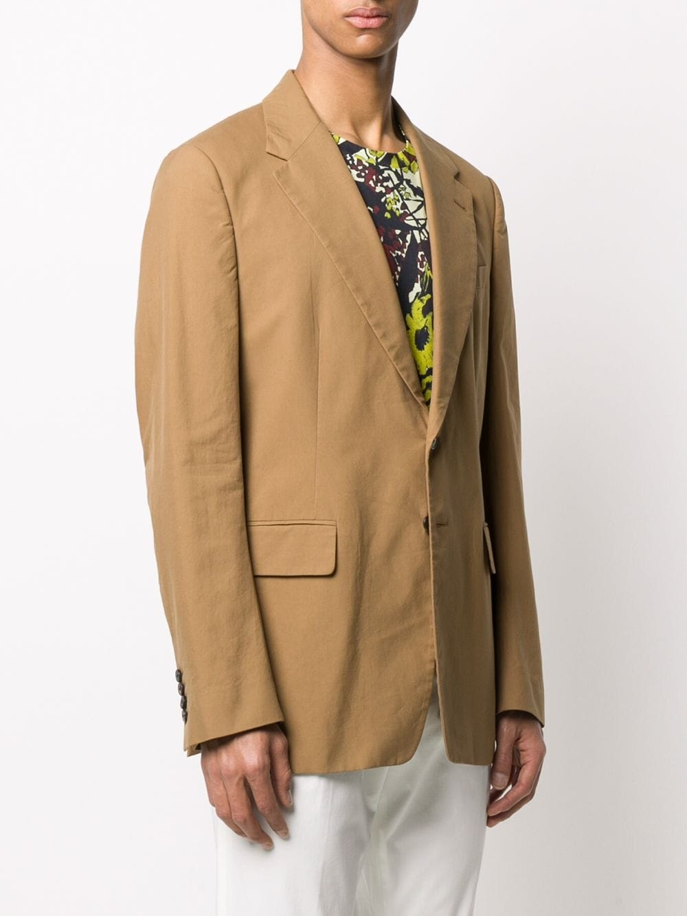 Dries Van Noten Man`s brown cotton jacket - 8