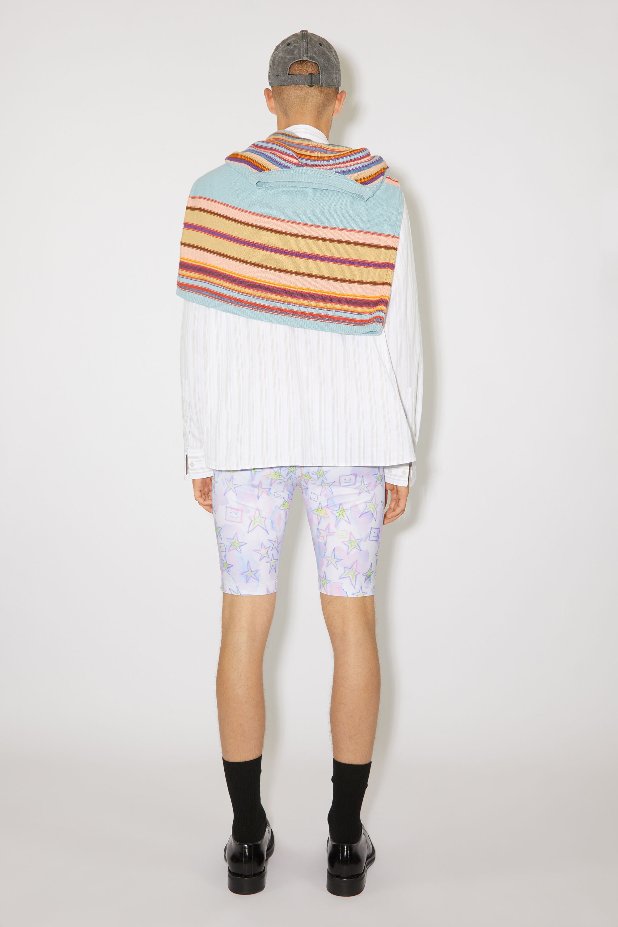 Printed shorts - Pale pink/multi - 3