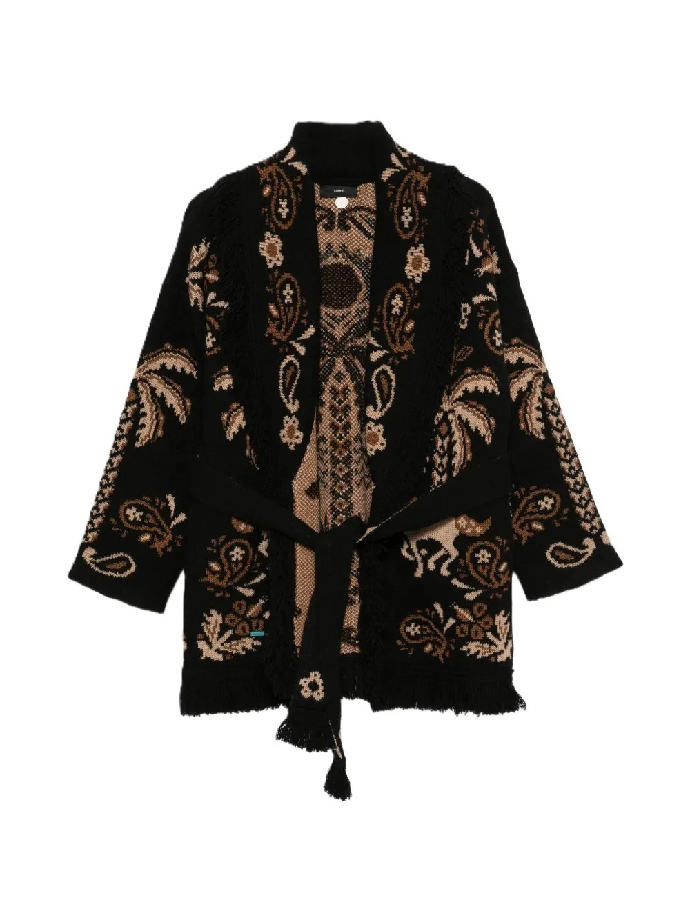 ISLAND ROOTS FOULARD CARDIGAN - 1