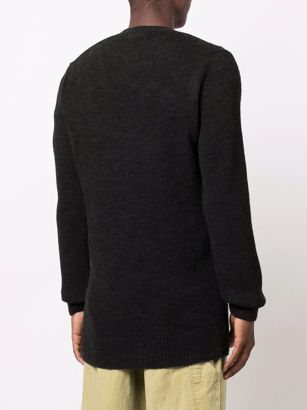 crew-neck knitted jumper - 4