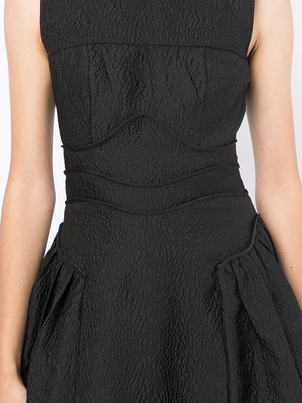 Sophia textured sleeveless dress - 5
