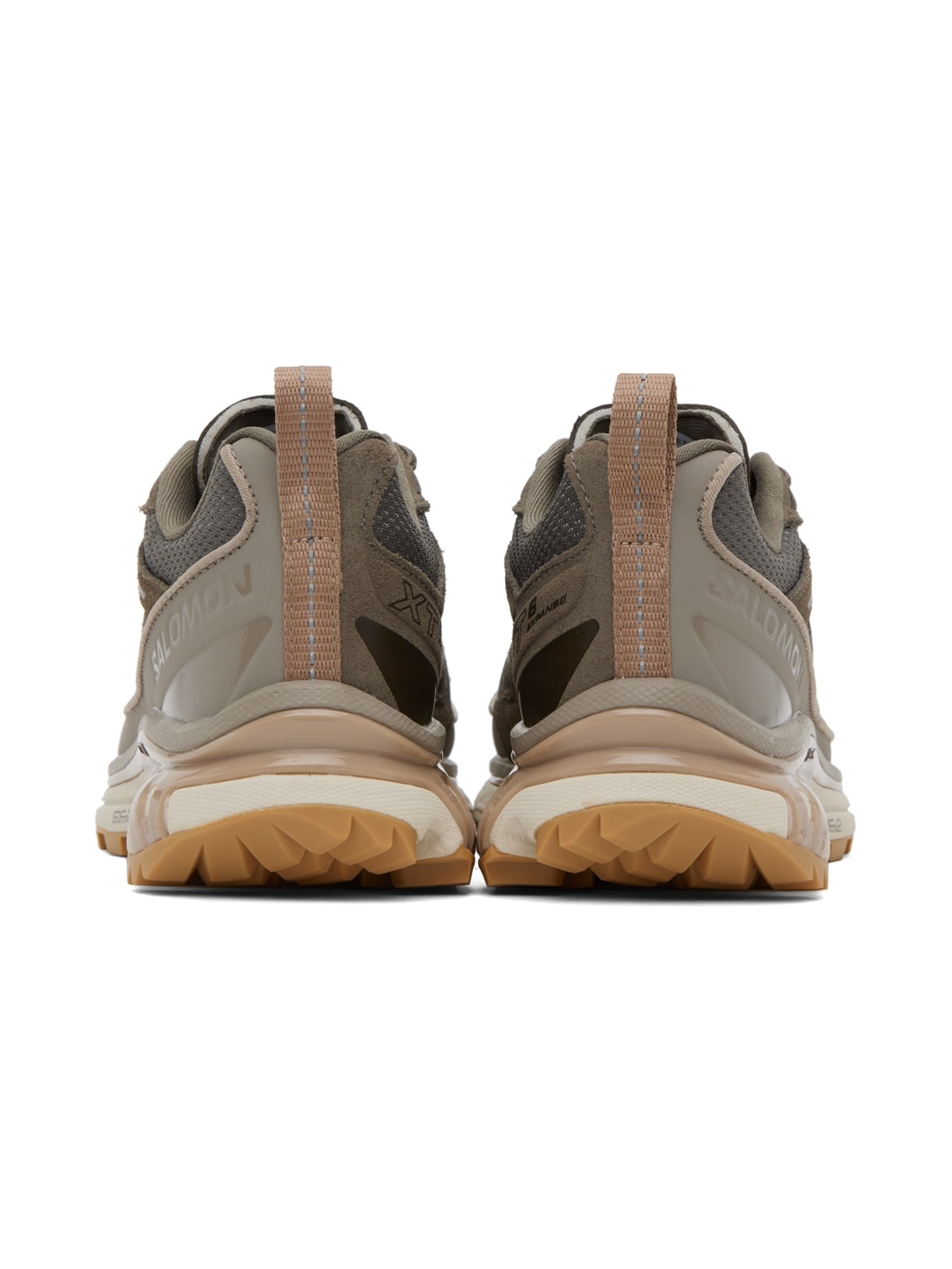 Brown XT-6 Expanse Leather Sneakers - 2