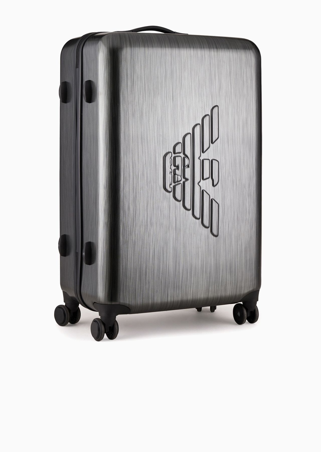 ABS large trolley suitcase with oversized, embossed eagle - 2