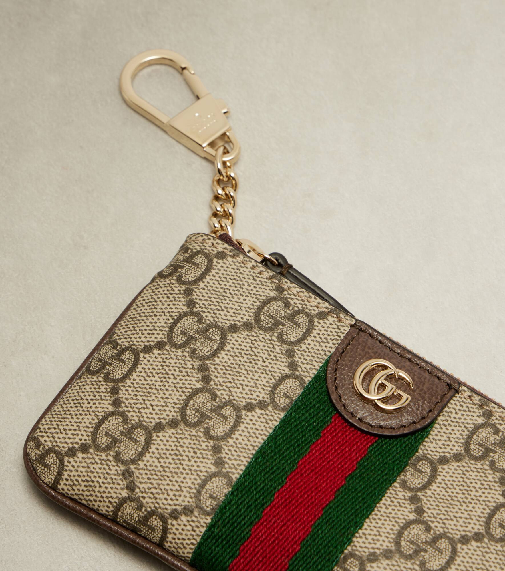 Ophidia GG Web Stripe coin purse - 4