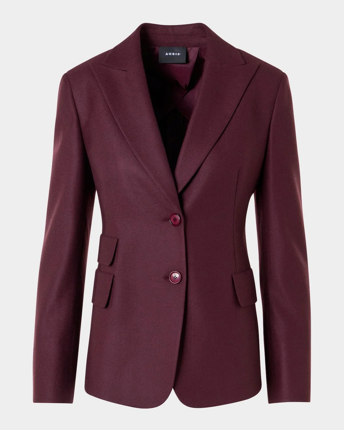 Wool Stretch Fitted Sport Jacket - 1