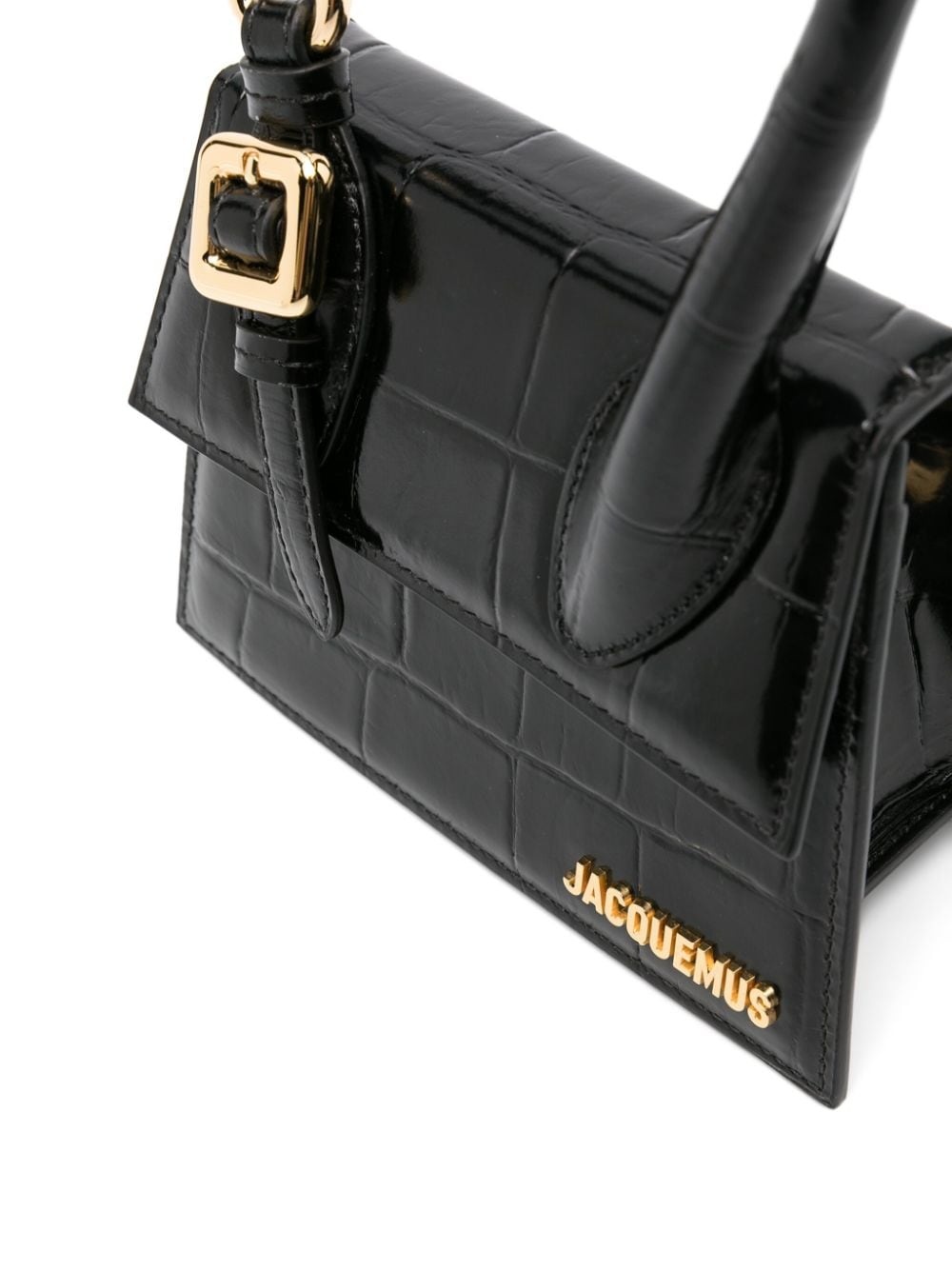 Le Chiquito moyen Boucle top handle bag - 4