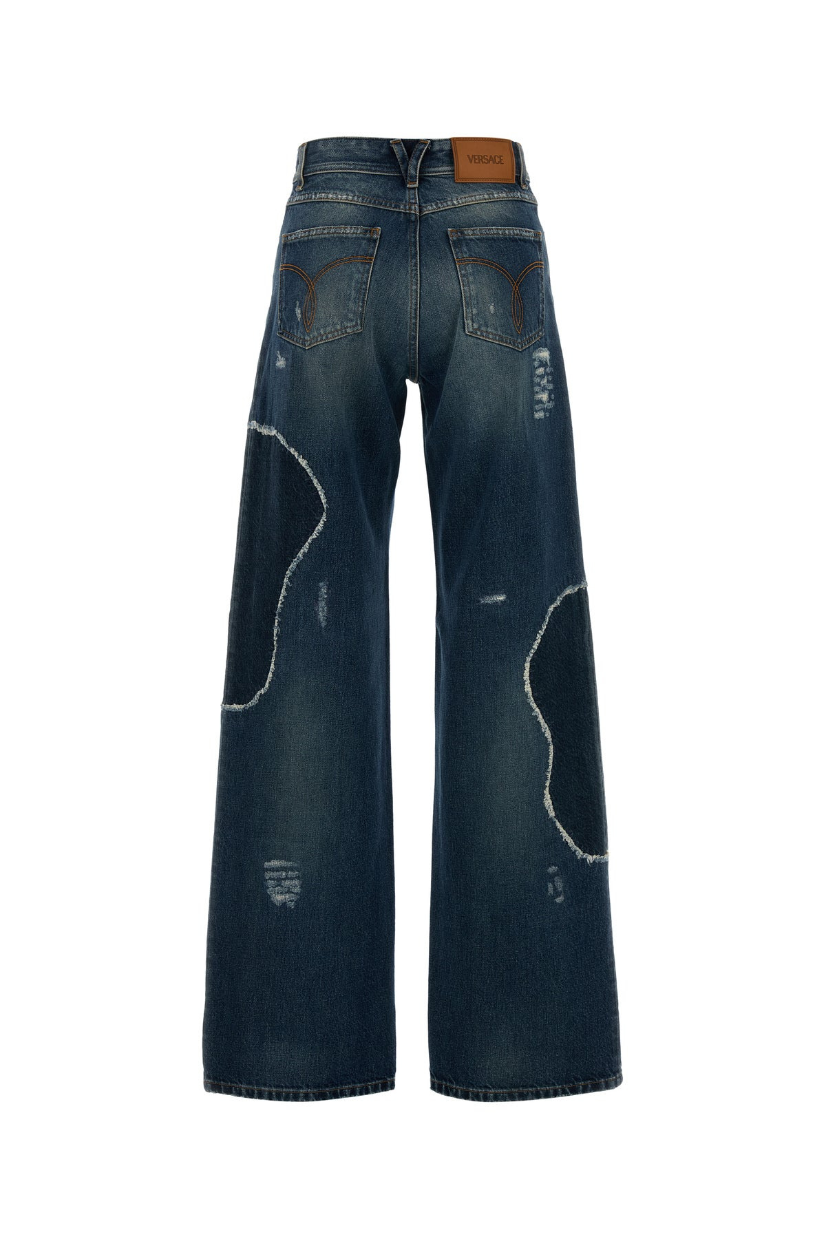 Denim wide-leg jeans - 2
