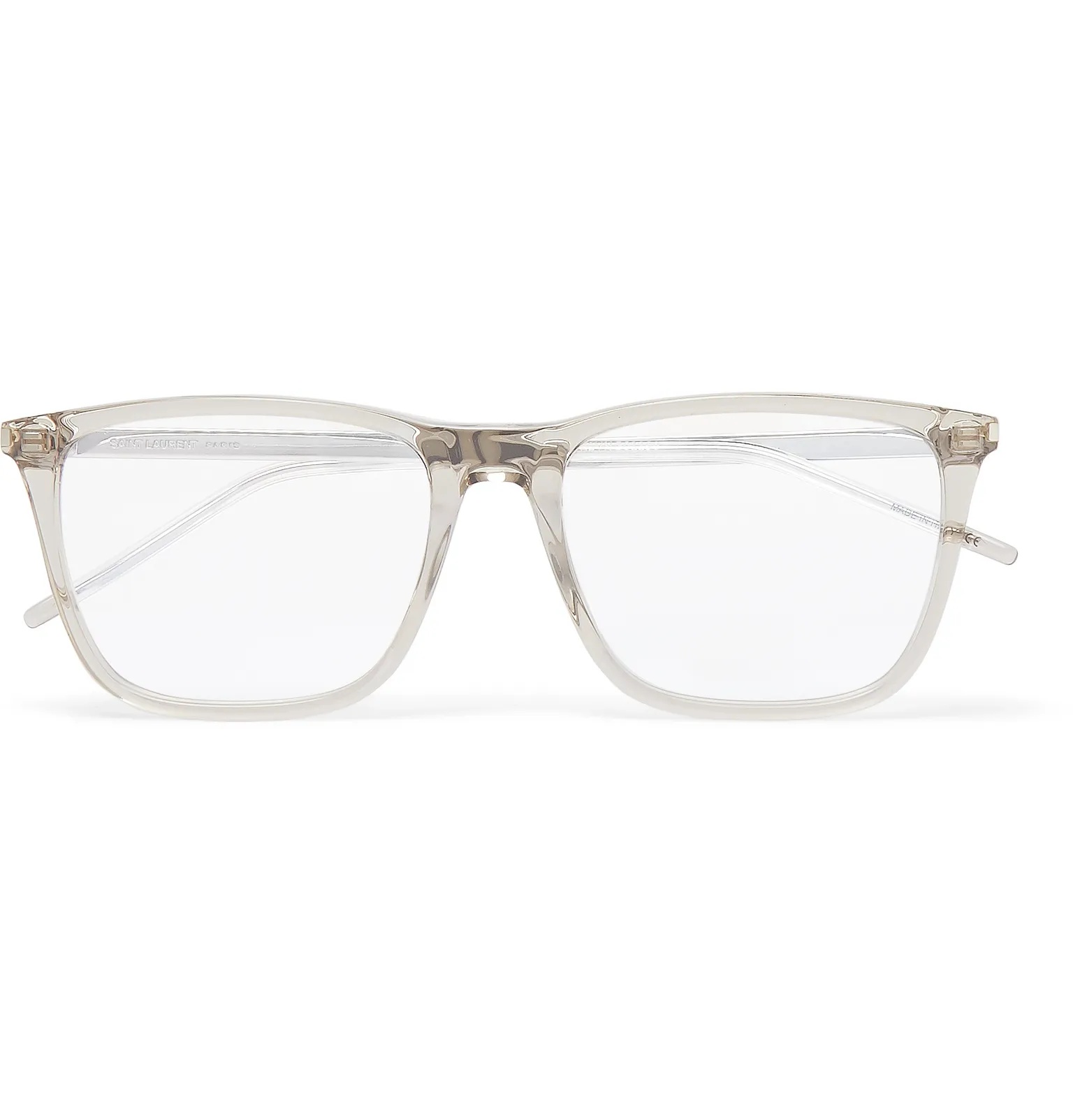 Square-Frame Acetate Optical Glasses - 1